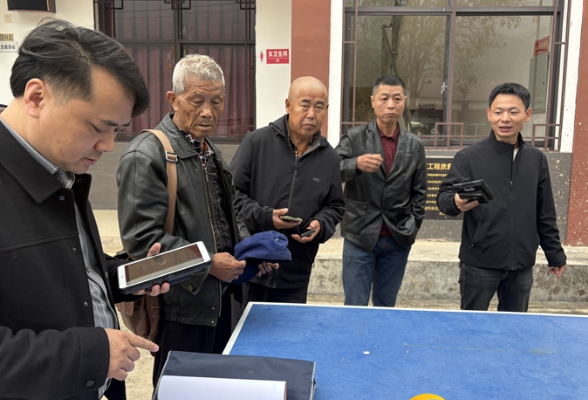 金慈街道长潭河村：上门核验暖兵心 精准服务惠老兵