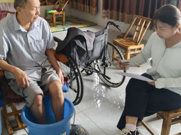 入户走访察民情 暖心服务解民忧——白沙溪村扎实开展困难群体入户走访工作