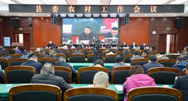县委农村工作会议召开