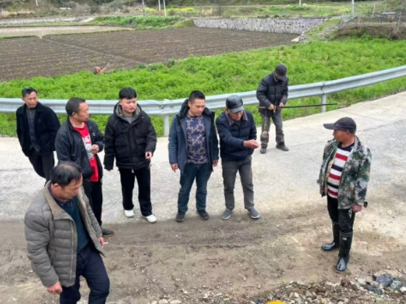 溪口镇天湖村——地界纷争引矛盾，涵管为界解心结