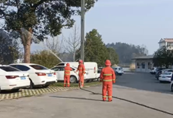 常态练兵强本领 实战演练保平安  —— 零溪镇开展消防应急综合演练