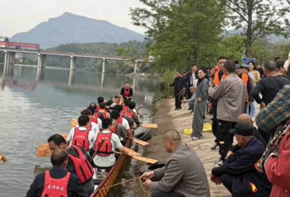 龙舟逐浪启新程 群众同心展风采——龙坪社区备赛湖南龙超慈利分站本地组龙舟赛