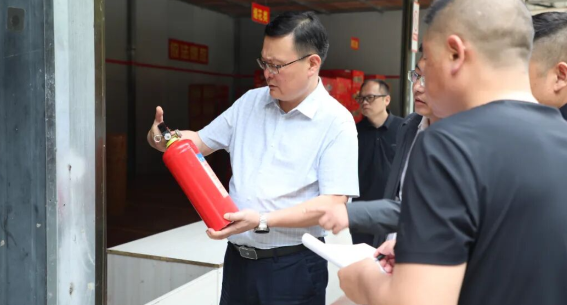 朱爱民带队督导安全生产重点工作