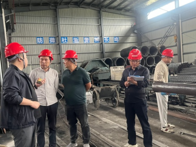 筑牢安全防线护航企业发展——金慈街道跑马岗村开展辖区企业安全生产专项检查