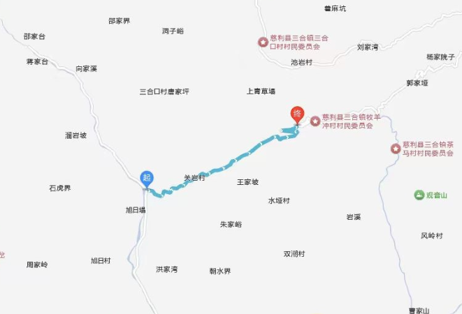 关于县道X022冷水溪至土地垭路段交通管制的通告