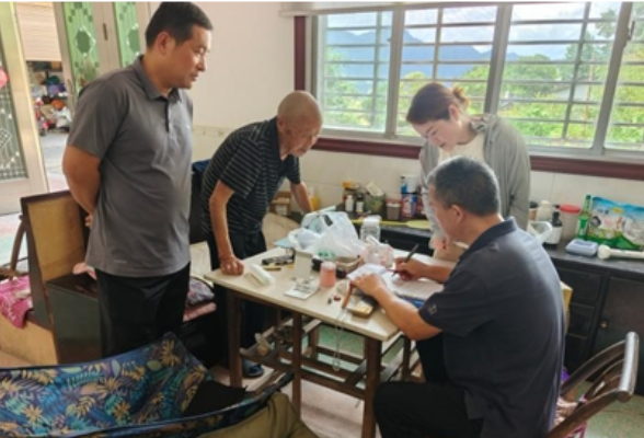 零溪镇金陵村：党建引领护平安 交通安全“送进门”