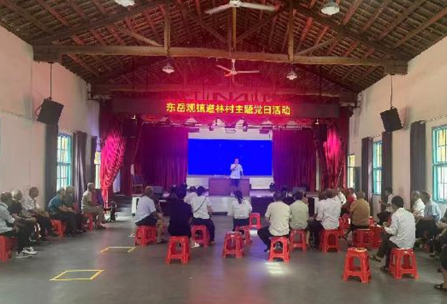 东岳观镇道林村:阵地赋能强党建 观摩研学促振兴
