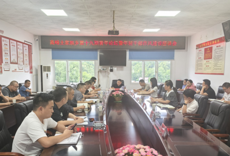 高峰土家族乡：以作风建设之笔 绘就青春担当画卷