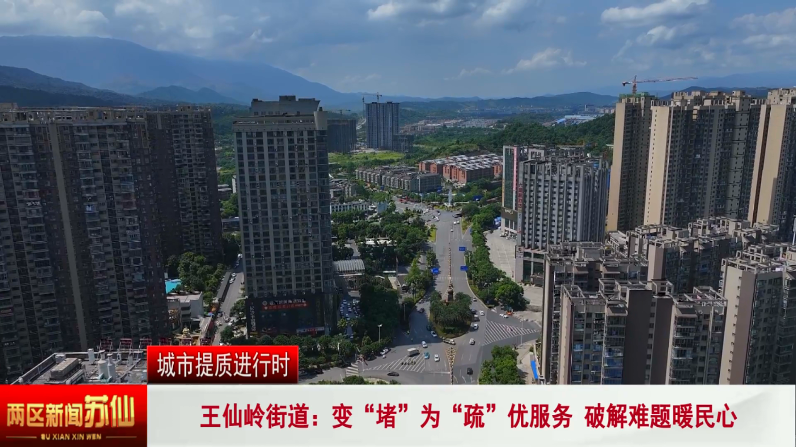 【城市提质进行时】王仙岭街道：变“堵”为“疏”优服务 破解难题暖民心