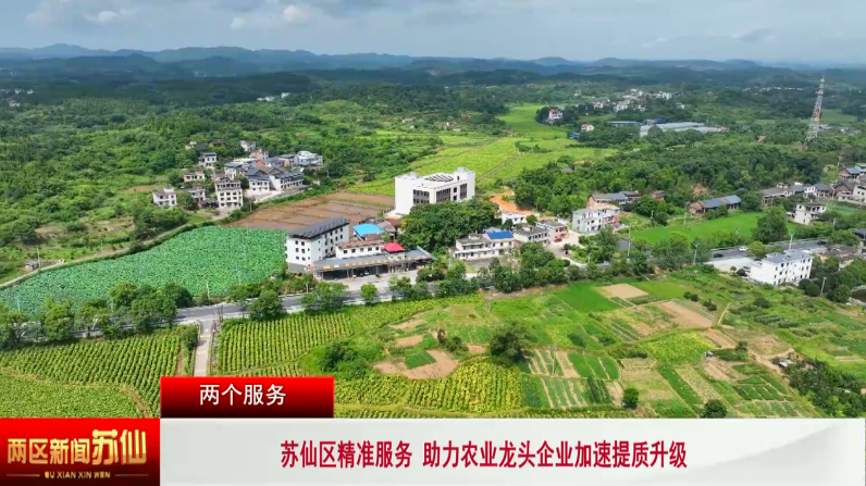 【两个服务】苏仙区精准服务 助力农业龙头企业加速提质升级