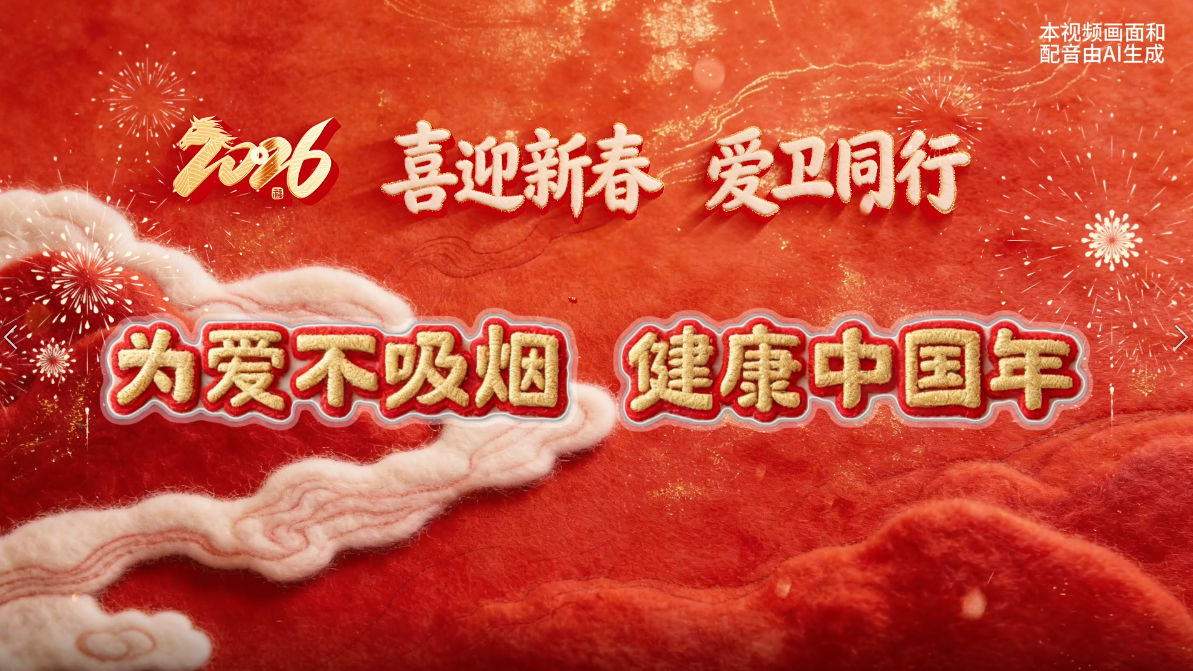 【喜迎新春 爱卫同行】为爱不吸烟 健康中国年