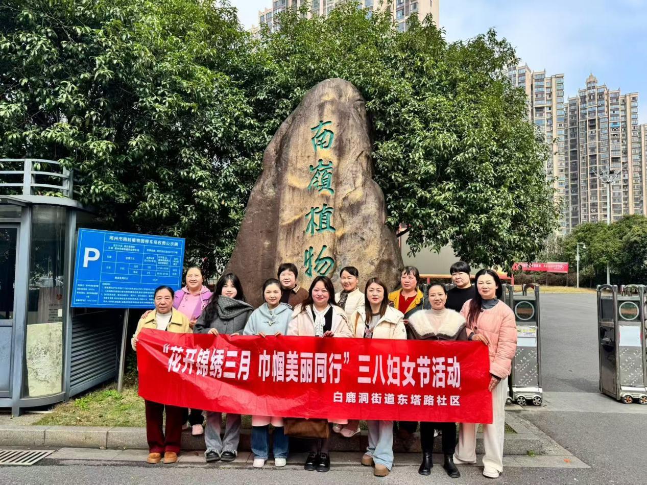 白鹿洞街道东塔路社区开展三八妇女节活动