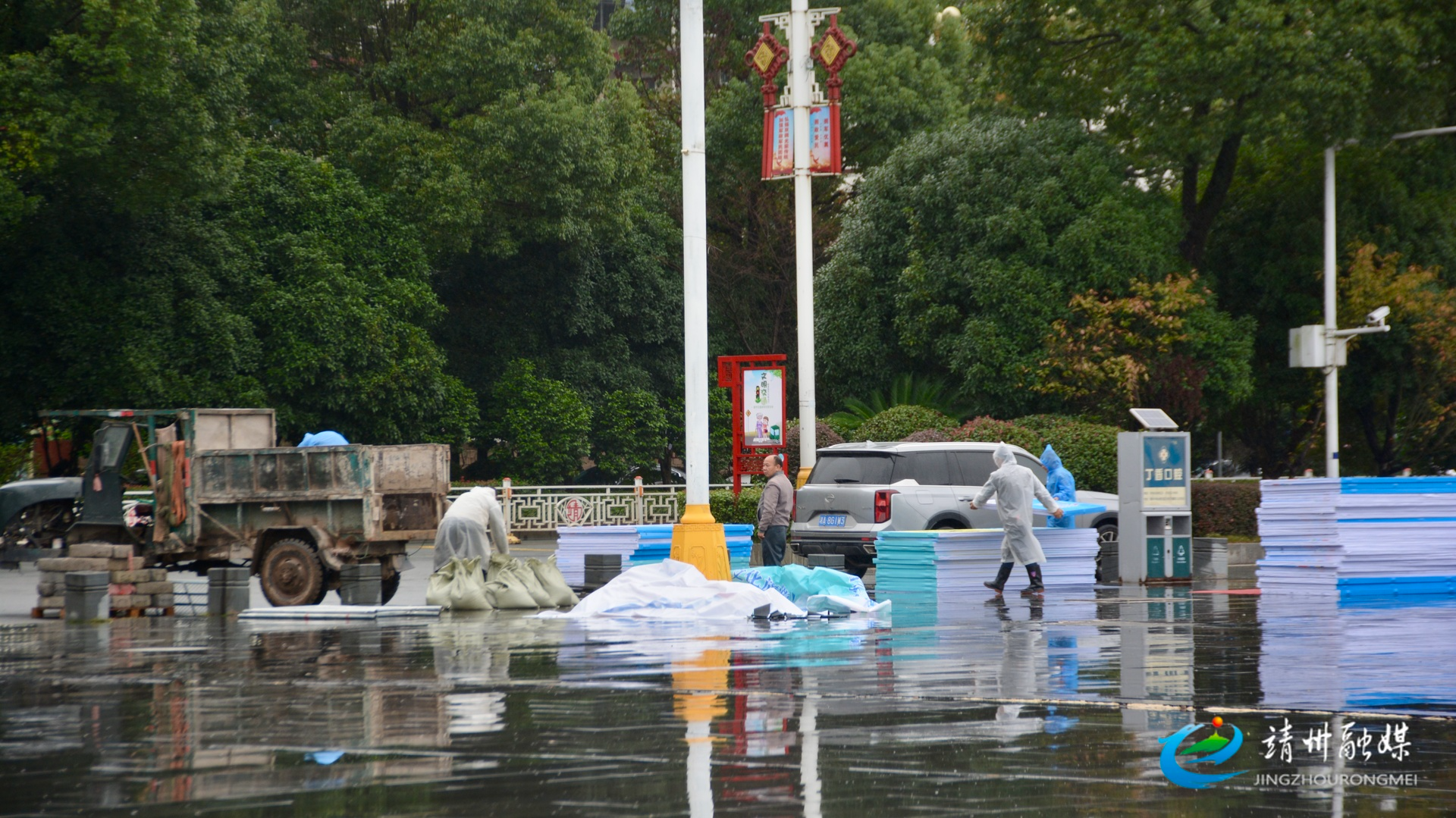 细雨挡不住热情！中国体育彩票2025年第二届湖南靖州自行车赛备战冲刺
