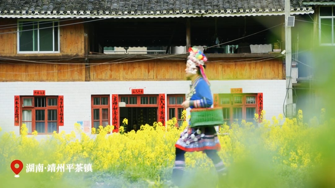 靖州：清明食甜粑 民俗味正浓