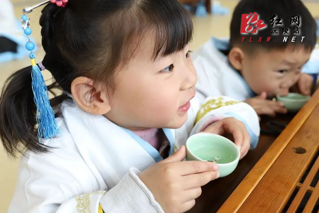 太安幼儿园开展茶文化主题活动