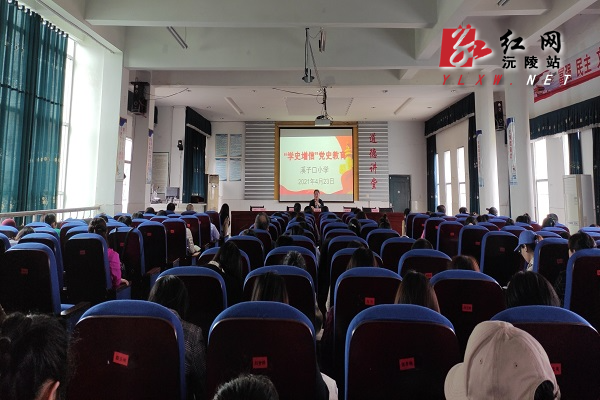 溪子口小学开展党史学习教育第二阶段专题学习