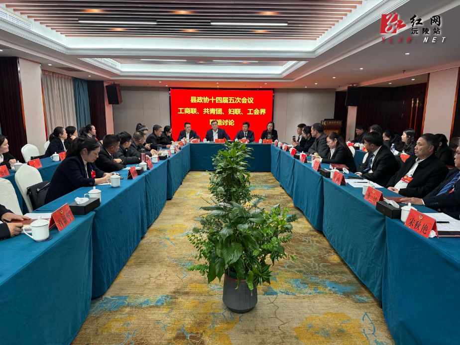 【两会进行时】沅陵县政协十四届五次会议开展联组讨论