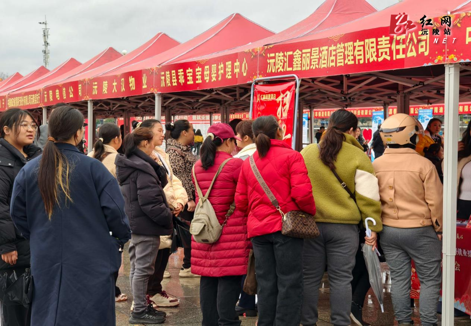 “就”在沅陵 “职”等你来 —沅陵县举办 2026年“春风行动”大型现场招聘会