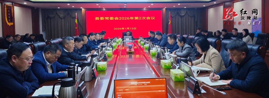 刘向阳主持召开县委常委会2026年第2次会议