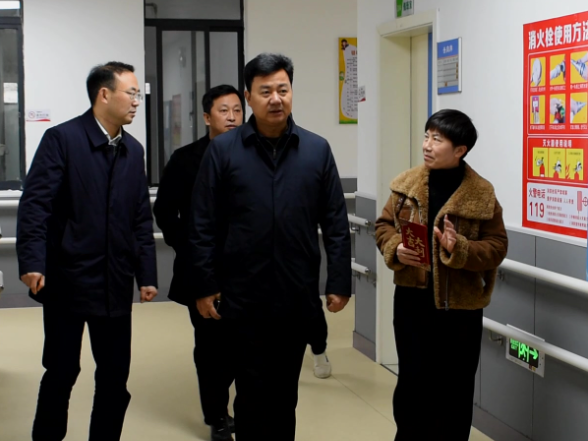 【新春送温暖】黄政安到县康复医院 县福利院 民康医院 沅陵大曲酒业等走访慰问