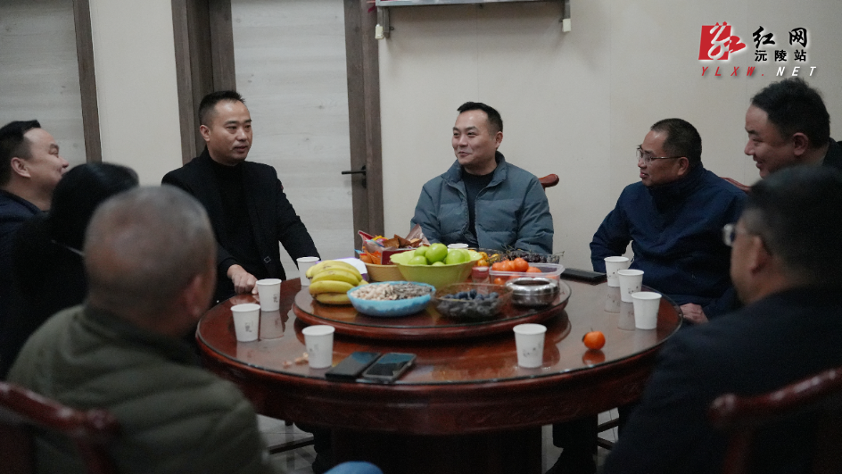 【新春送温暖】陈星走访慰问返乡沅陵籍企业家 叙乡情 话发展