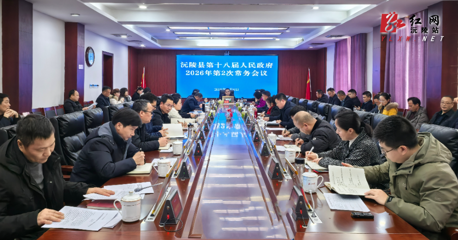 陈星主持召开十八届县人民政府2026年第2次常务会议