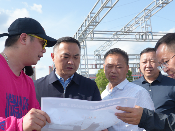 陈星实地调度2026湖南龙舟超级联赛沅陵站赛事筹备工作