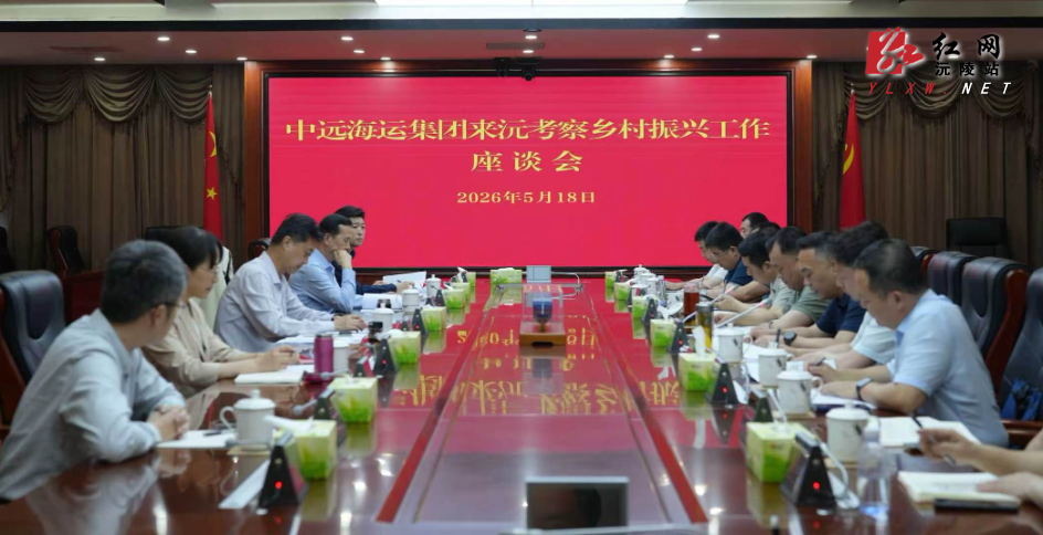 政企同心话振兴 携手同行促发展：中远海运集团赴沅陵考察调研乡村振兴工作