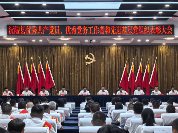 沅陵县“两优一先”表彰大会举行