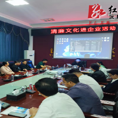 沅陵县工信局：“清廉文化进企业 ”助推县域经济高质量发展