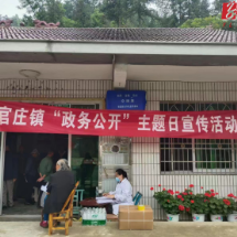 官庄镇积极开展“政务公开主题日”宣传活动