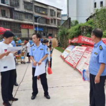 北溶乡开展“安全生产月”和防灾减灾安全知识宣传活动