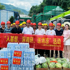 沅陵：战高温  抢进度  项目建设不停步