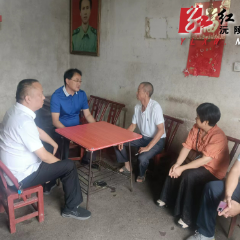 戴德伟到太常走访慰问退役军人及其家属