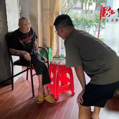 大合坪乡：探望抗美援朝老兵