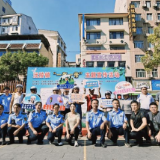 一盔一带  安全常在  沅陵镇开展“一盔一带”主题宣传活动