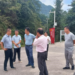杨三建到大合坪乡调研指导产业发展工作