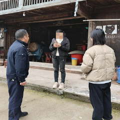 沅陵县陈家滩乡司法所：寒冬送温暖，帮教“零”距离