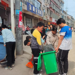 沅陵县蚕忙九校开展“情系雷锋月 爱洒三月天 ”志愿服务活动