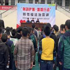 竹园九校开展“厉剑护蕾·雷霆行动”防性侵法治宣讲