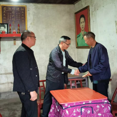 太常便民服务中心走访慰问烈士家属