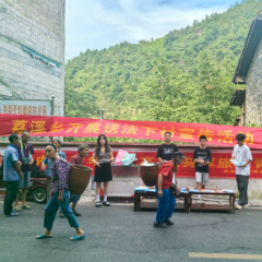 沅陵县荔溪乡开展大学生送法下乡活动