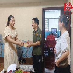 沅陵镇：“八一”慰问送关怀  拥军优属显真情