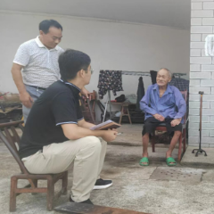 明溪口镇开展“八一”走访慰问活动