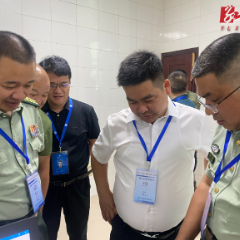 滕海涛检查指导2024年秋季征兵体检工作