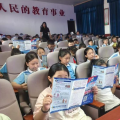 官庄镇：禁毒进校园 无毒青春伴我行