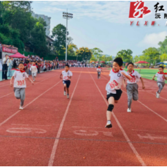 荷花池小学举办第五十一届田径运动会