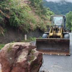 沅陵公路部门：迎战强降雨  受阻线路全部抢通