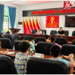 爱心护航 点亮“睛”彩:沅陵县南方医院到深溪口隆兴村开展公益活动