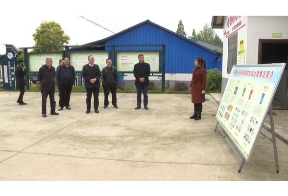 省政府调研组来安调研乡村振兴与农村垃圾治理工作